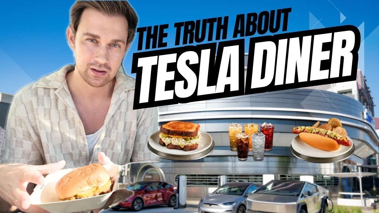 Я посетил ресторан Tesla Diner в Голливуде — стоит ли оно того?