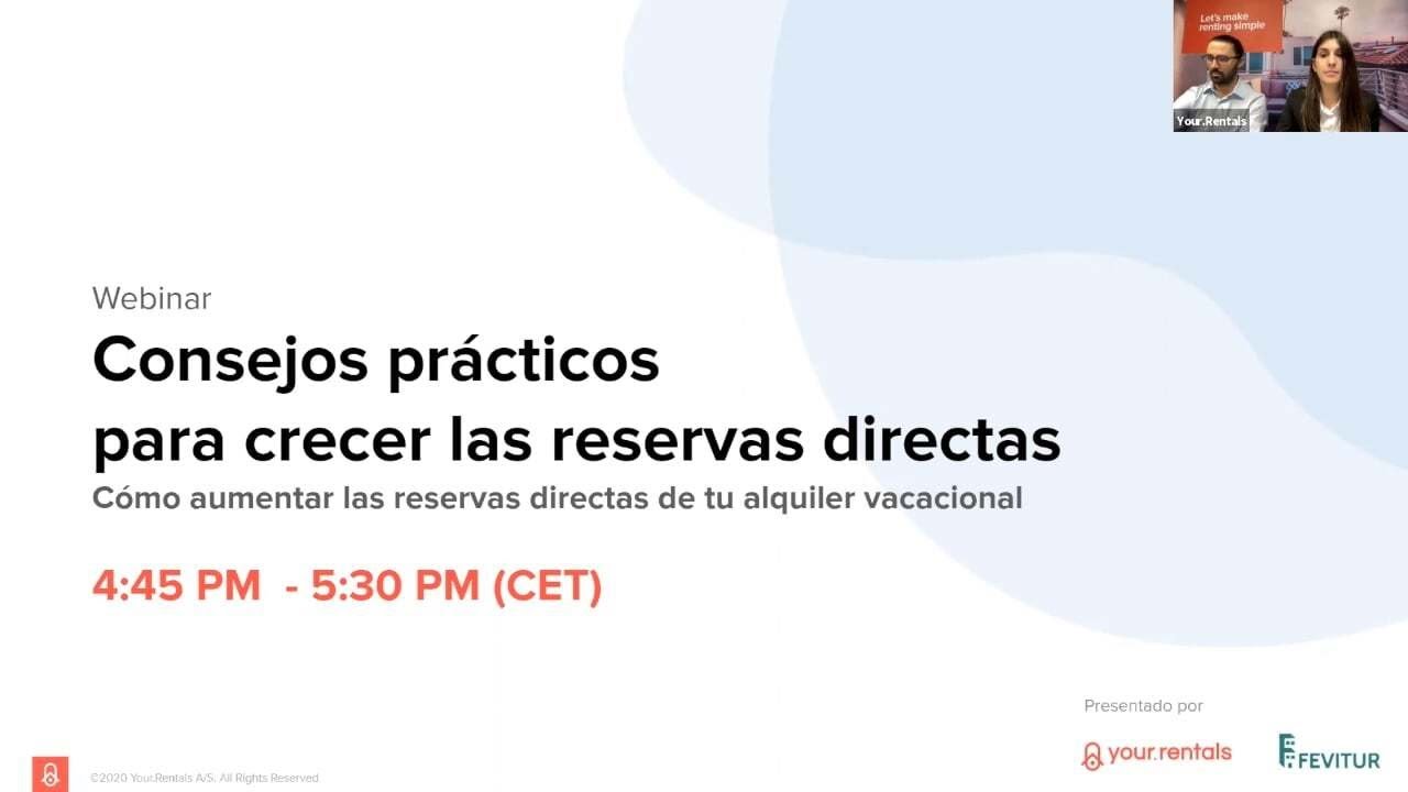 Webinar: Consejo Prácticos para crecer las Reservas Directas