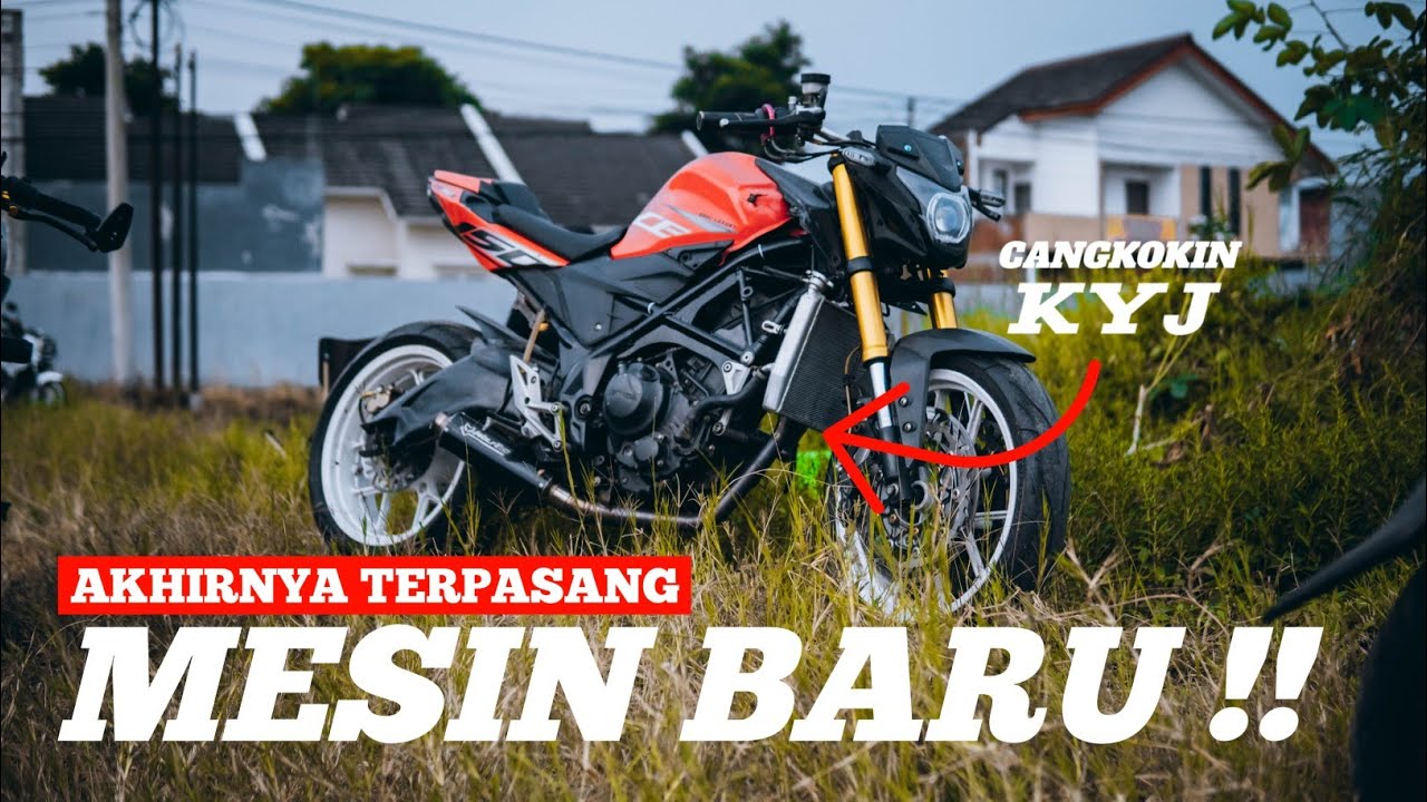 Swap Engine CB150R akhirnya selesai⁉️ pakai mesin CBR250R Thailand.