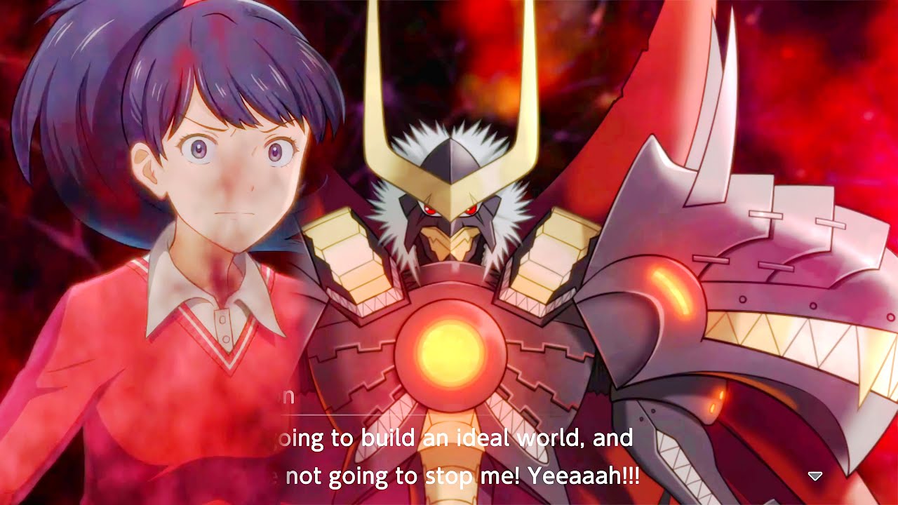 Digimon Survive Wrathful Route (Chapter 11) - Aoi/Plutomon+Master Wrathful Final Boss and Ending