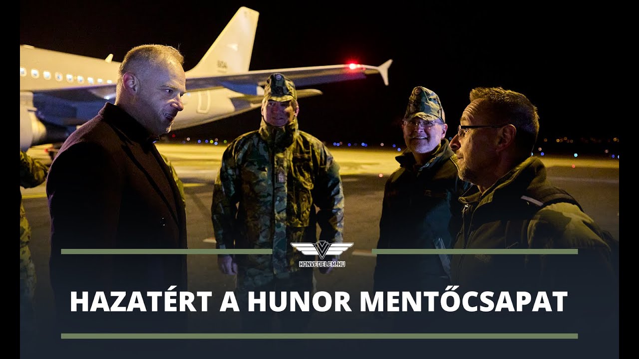 Hazatért a Hunor mentőcsapat