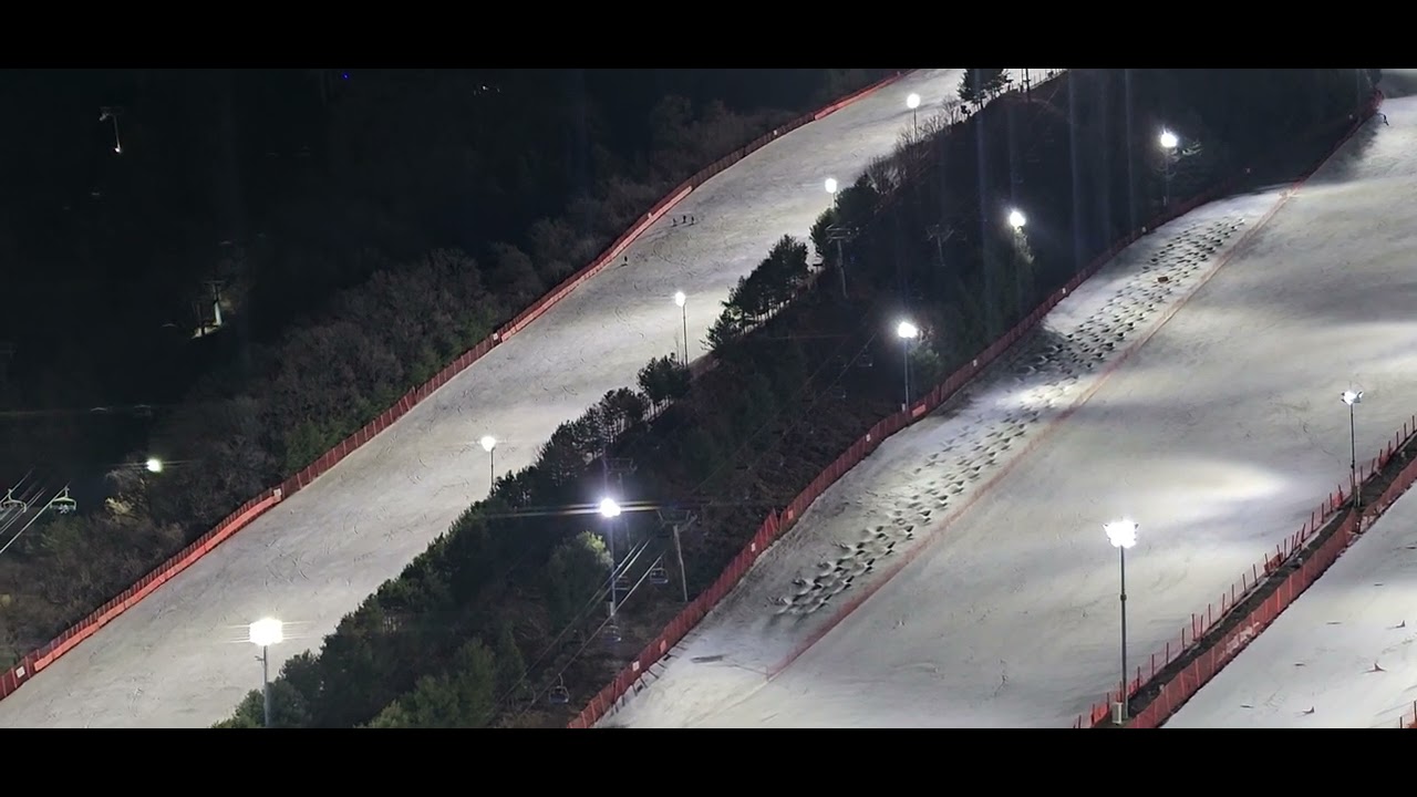 night ski