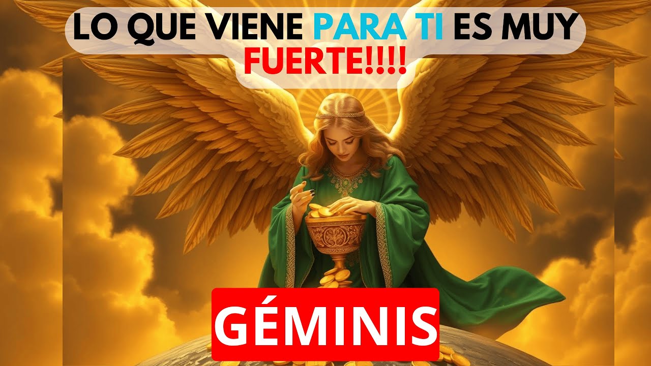 GEMINIS  LO QUE VA A PASAR CONTIGO ES MUY FUERTE MADIE PUEDE FRENARLO✨‼️