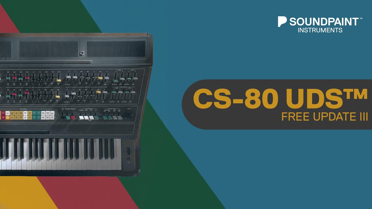 Soundpaint CS-80 UDS™ Update III - FREE Update For Soundpaint CS-80 UDS™ Owners