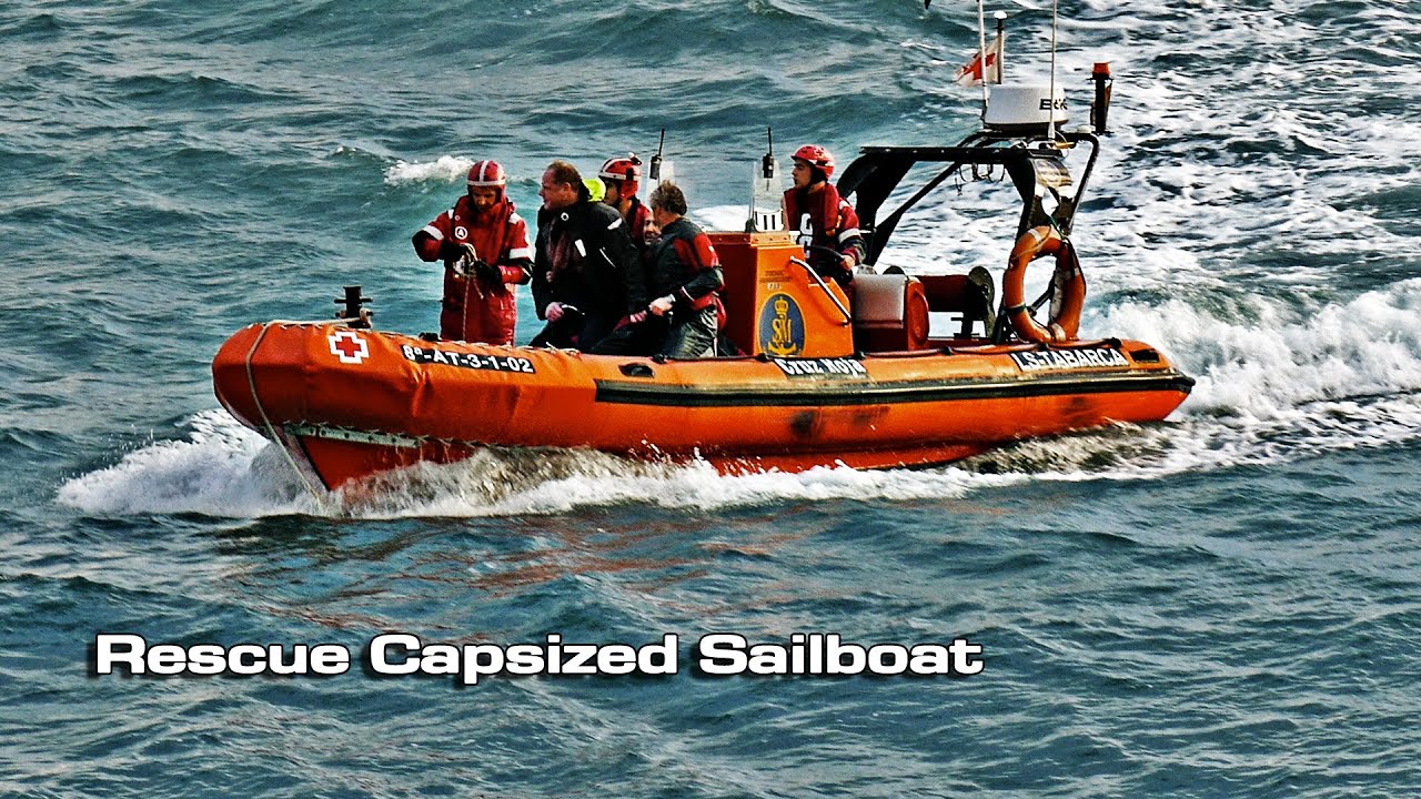 Rescue Capsized Sailboat