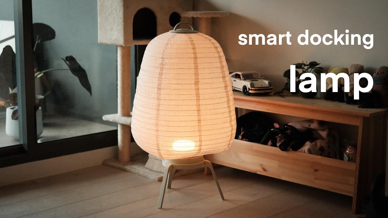 making a smart docking lamp