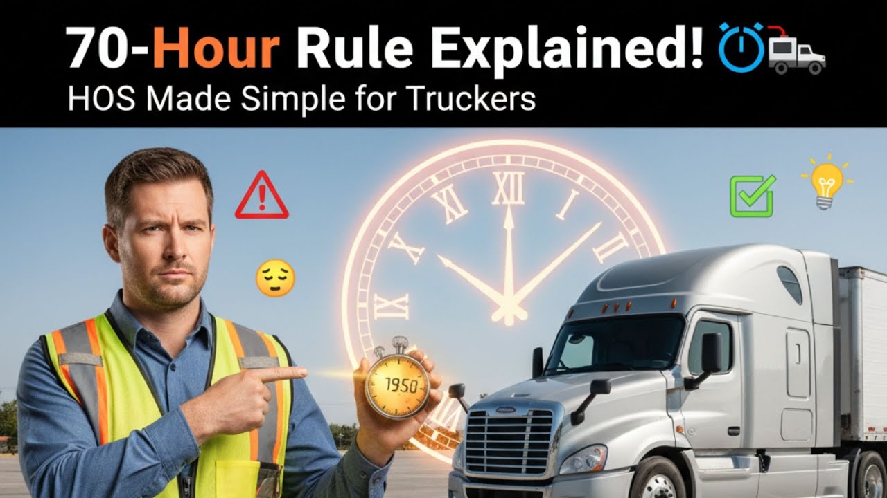 70-Hour Rule Explained | HOS Made Simple for Truckers