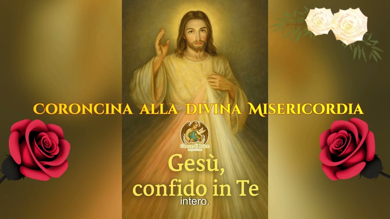 Coroncina alla Divina Misericordia completa di Litanie | Gocce di Luce