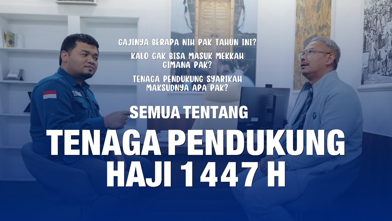 NGOBROL SEPUTAR TENAGA PENDUKUNG HAJI TAHUN INI !!