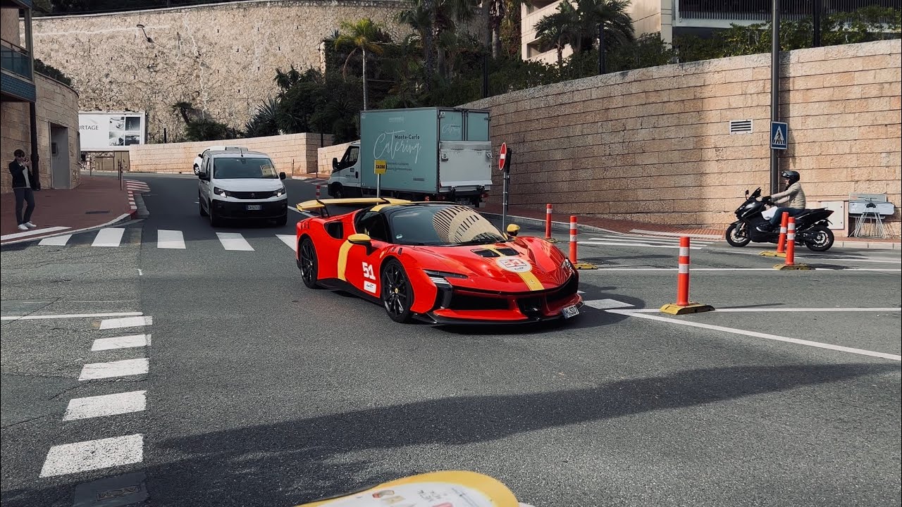 Carspotting à Monaco : une Ferrari SF90XX Le Mans en pleine rue 😱🔥