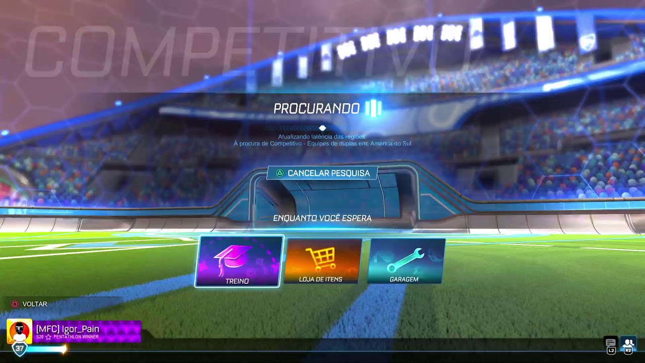 JOGANDO ROCKET LEAGUE ONLINE