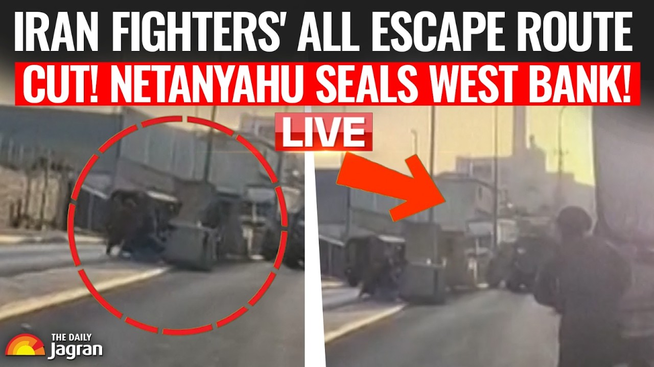 On Cam: Iran Fighters Run For Their Lives, Then Get Killed! Netanyahu Seals Off West Bank!