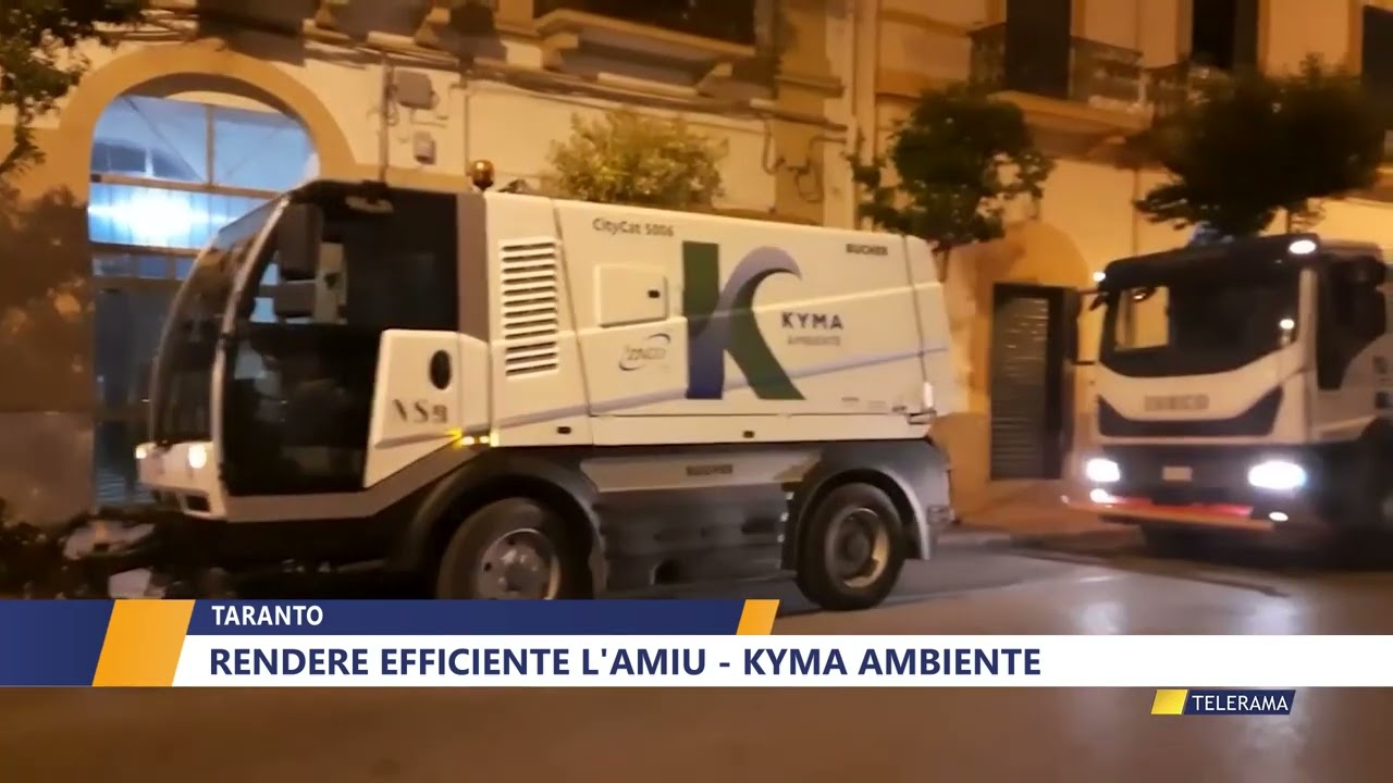 TARANTO, RENDERE EFFICIENTE L' AMIU KYMA - AMBIENTE di WALTER BALDACCONI