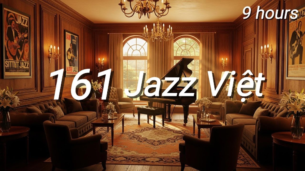 🎹 Nhạc Jazz Việt | 9 Tiếng Thư Giãn Cùng 161 Ca Khúc Hay Nhất 🎵