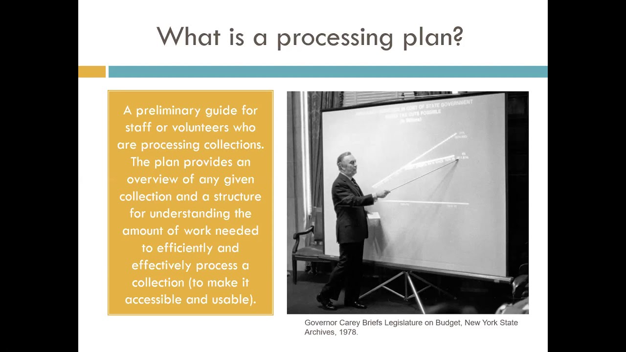 The Process of Processing: Creating and Implementing Processing Plans