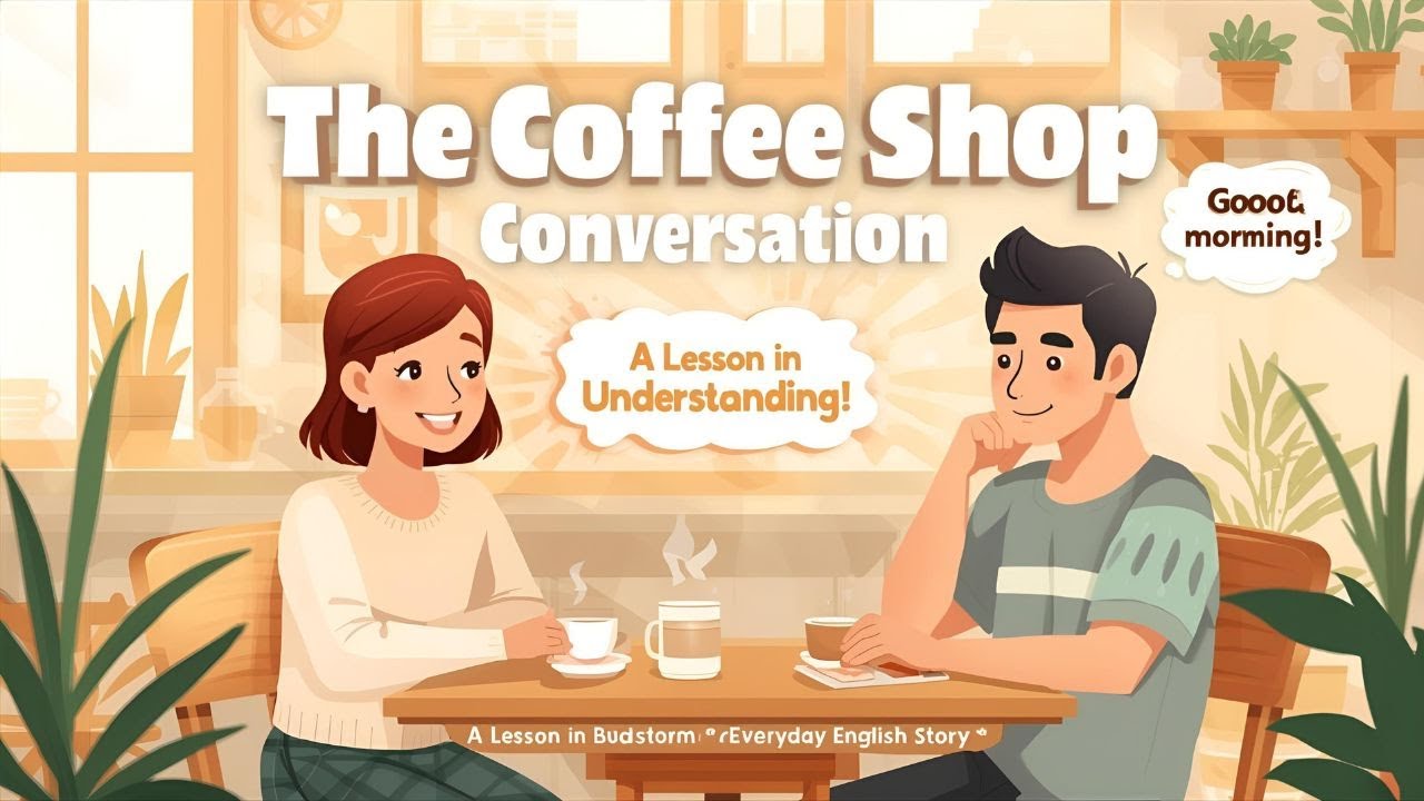 The Coffee Shop Conversation &ndash; A Lesson in Understanding  Everyday English Story