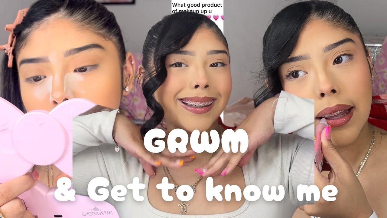 GRWM & Q&A♡ 1st Youtube video