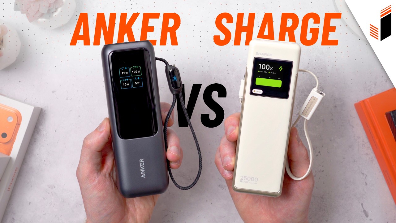 Сравнение внешнего аккумулятора Sharge HyperTower 170W и Anker 165W для ноутбука!