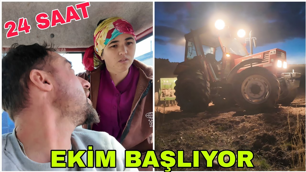 EL ELE 24 SAAT..TOHUMLARI EKME ZAMANI.