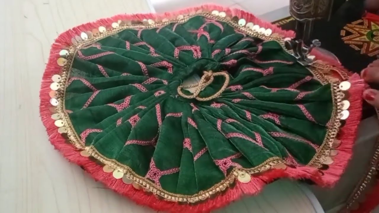 लड्डू गोपाल जी की सुंदर गरमी की पोशाक #knitternitu #laddugopalposhak 