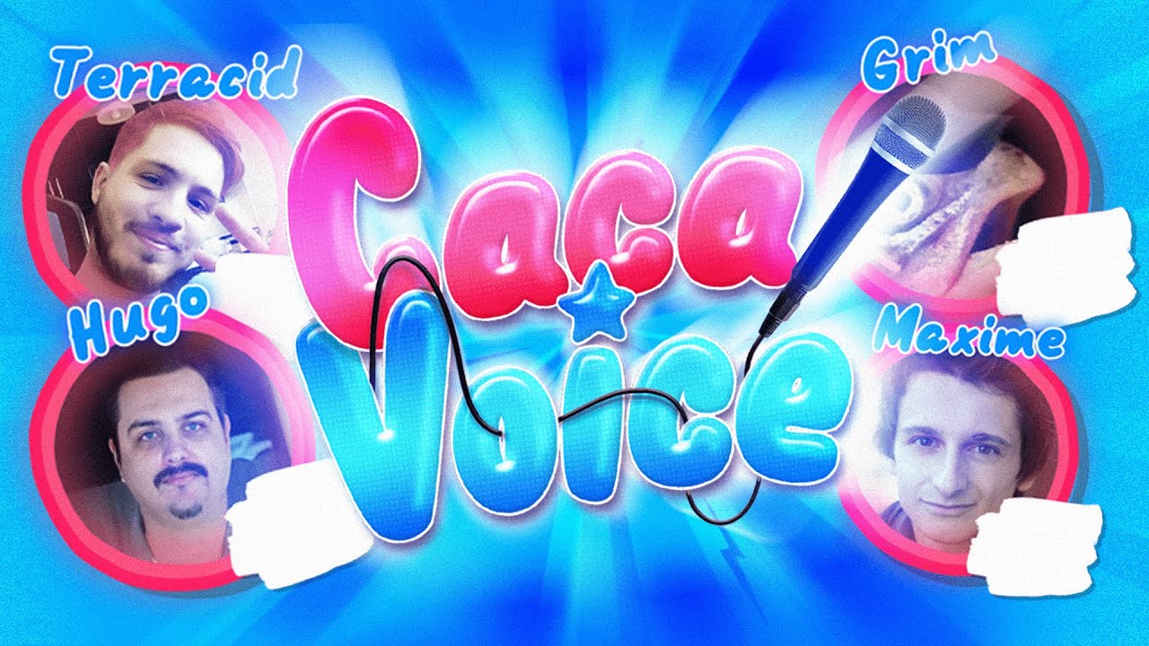 VOD // CACA-VOICE - Potatoz, Terracid, Hugo, Grim, Superconeri, Theorus, Maxime, Leo-Paul, Flygoow