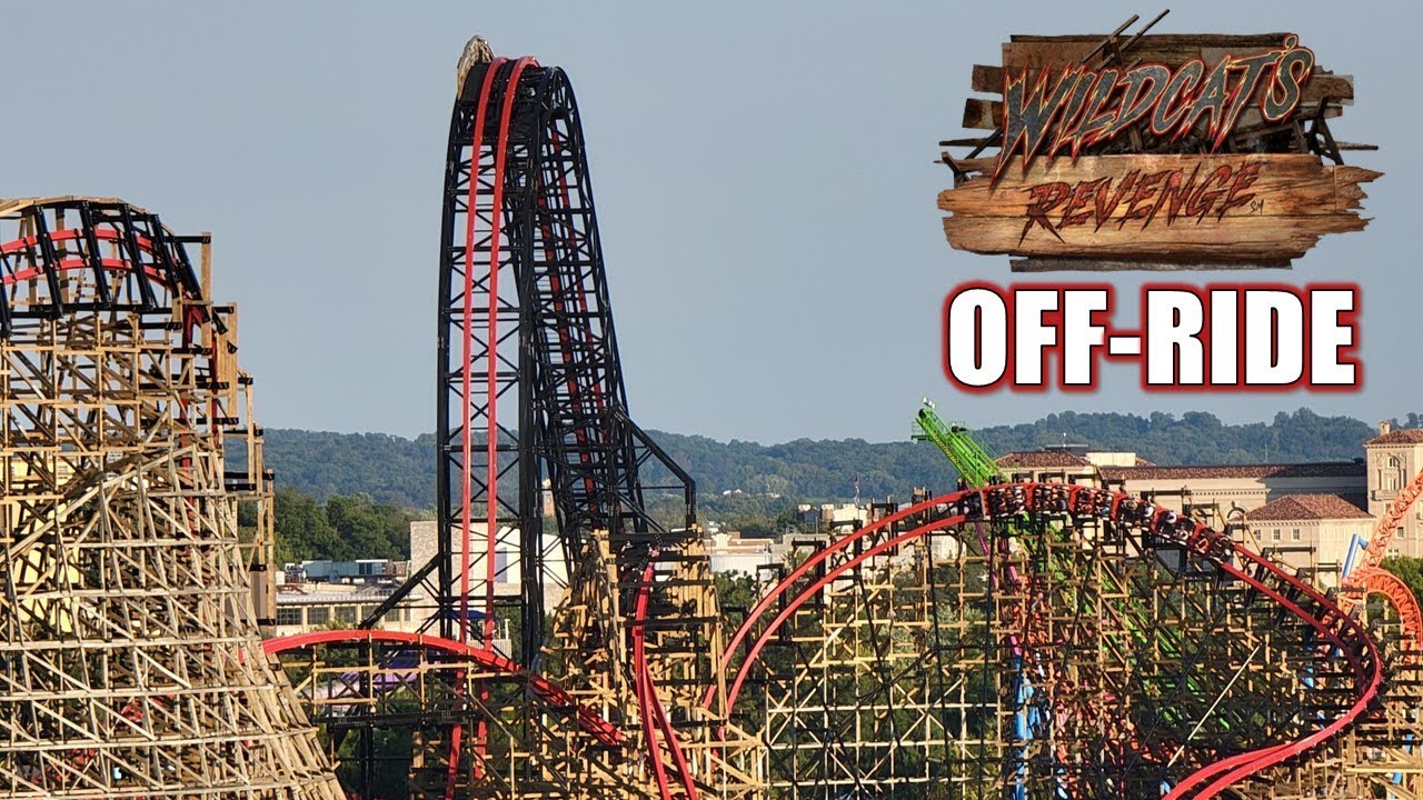 Wildcat's Revenge Off-Ride Footage, Hersheypark RMC Hybrid Coaster | Non-Copyright