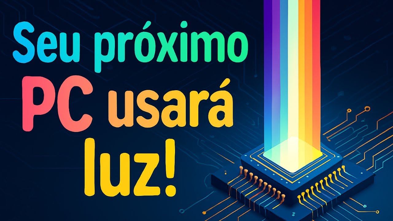 SEU PRÓXIMO PC USARÁ LUZ! 🤯 O FIM do CALOR e a Computação 1000x mais RÁPIDA!