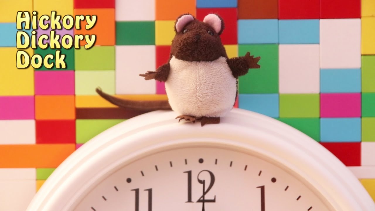 Hickory Dickory Dock – Singalong Music for Toddlers starring Real Toys