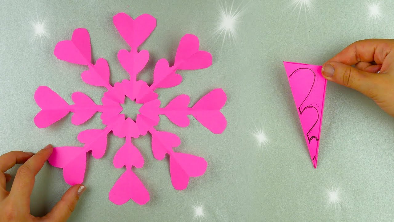Cómo hacer decoraciones para el día de San Valentín fácil [corte de papel]