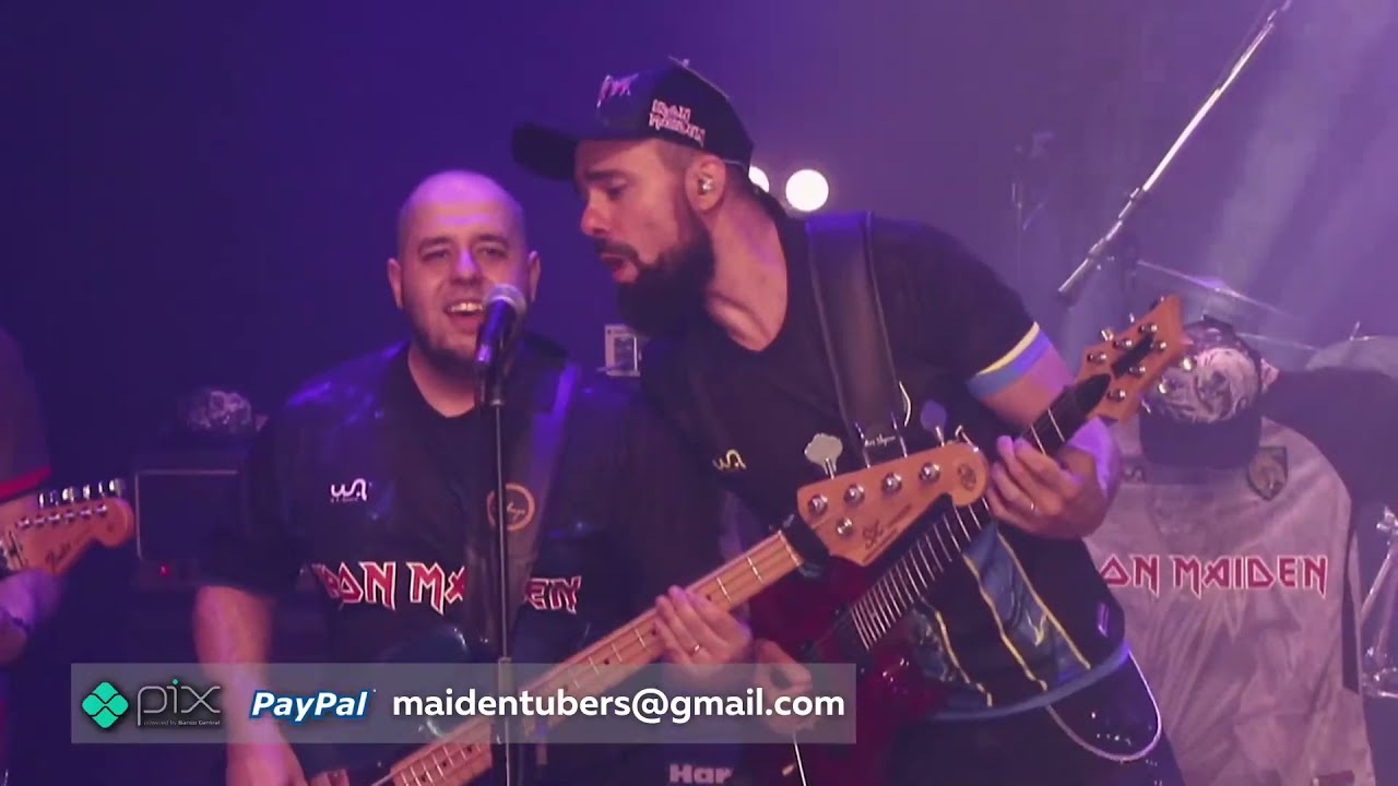 MAIDEN TUBERS - Run to the Hills (Iron Maiden Cover) With Raphael Mendes