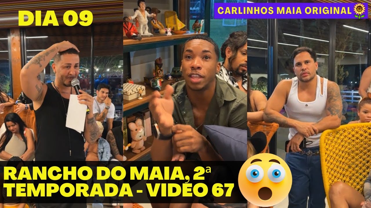 OS ELIMINADOS DO RANCHO DO MAIA | ELES SAIRAM, ELA CHOROU MUITO 😲😲 | CARLINHOS MAIA 🌻