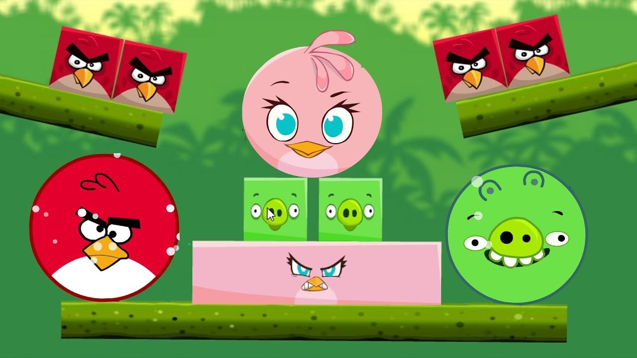 Angry Birds Kick Piggies - GAMEPLAY FULL STELLA KICK OUT ROUND PIGGIES!!