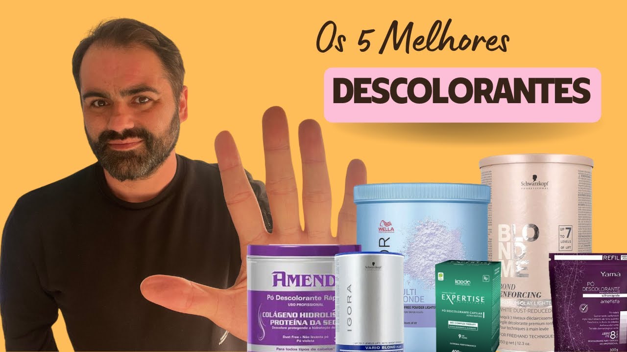 Os 5 Melhores Descolorantes Profissionais