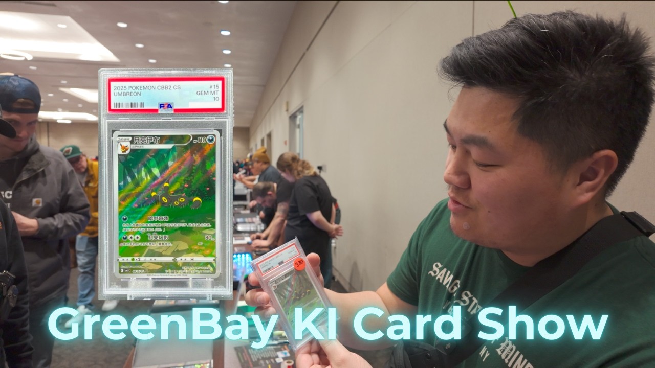 Green Bay KI Card Show | Vendor POV