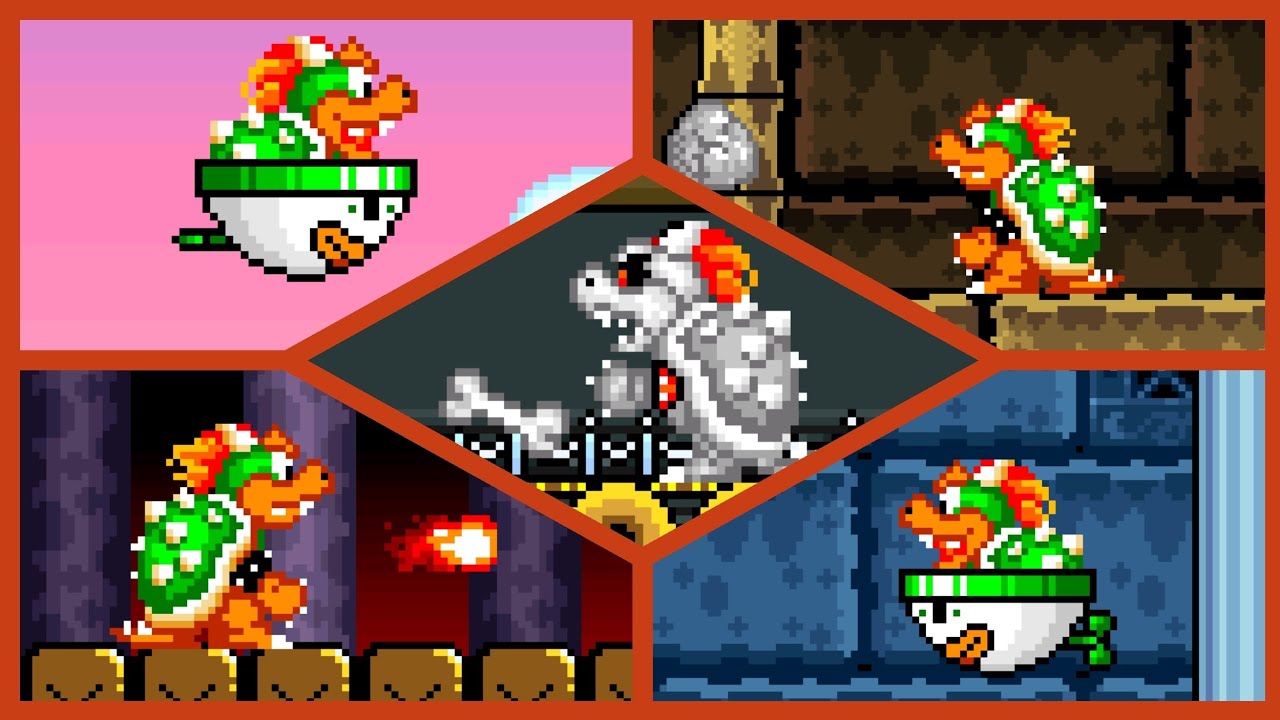 Super Luigi Land: All Bosses
