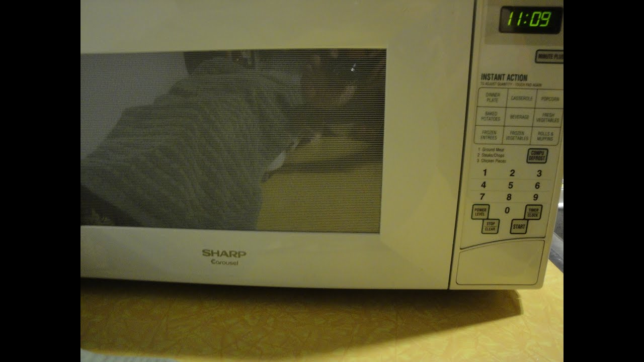 Sharp Carousel Microwave / Light bulb replacement