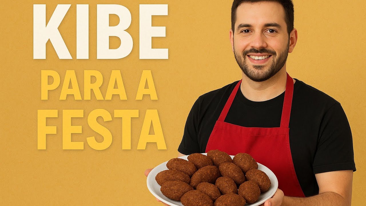 kibe de festa na modeladora de salgados