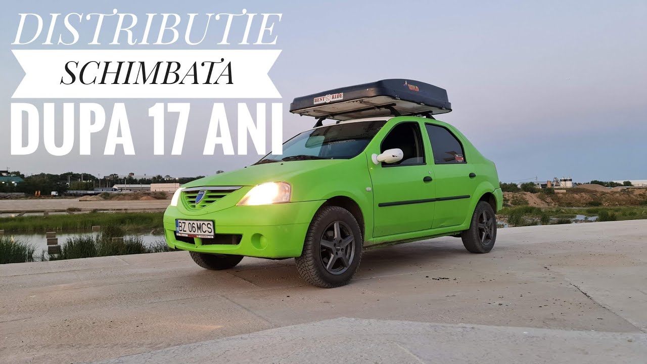 💥Я поменял ремень ГРМ на своем Dacia Logan 1.4-42,000 км с 2005 года💥