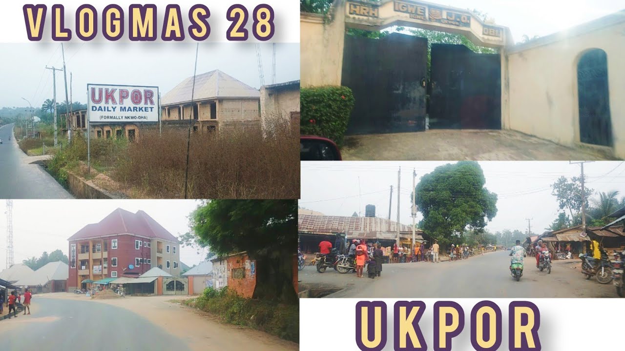 VLOGMAS 2020 DAY 28| Driving within UKPOR in NNEWI SOUTH LGA of ANAMBRA STATE NNEWI| VLOG 2