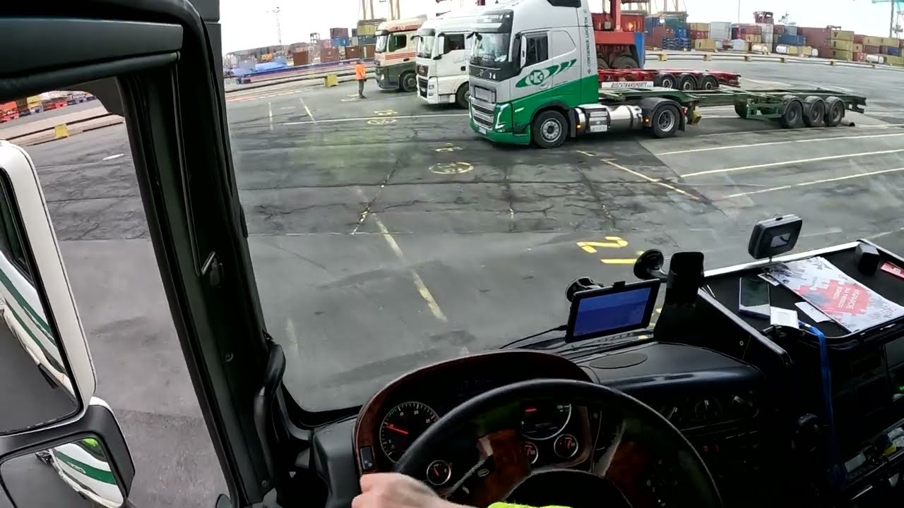 Swarzędz, depo kolejowe zamiana kontenerów