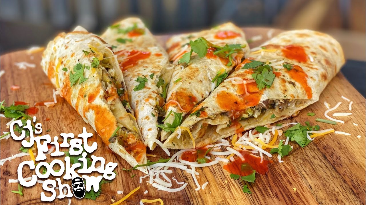 Cj's Green Chile Breakfast Quesaritos | Blackstone Griddles