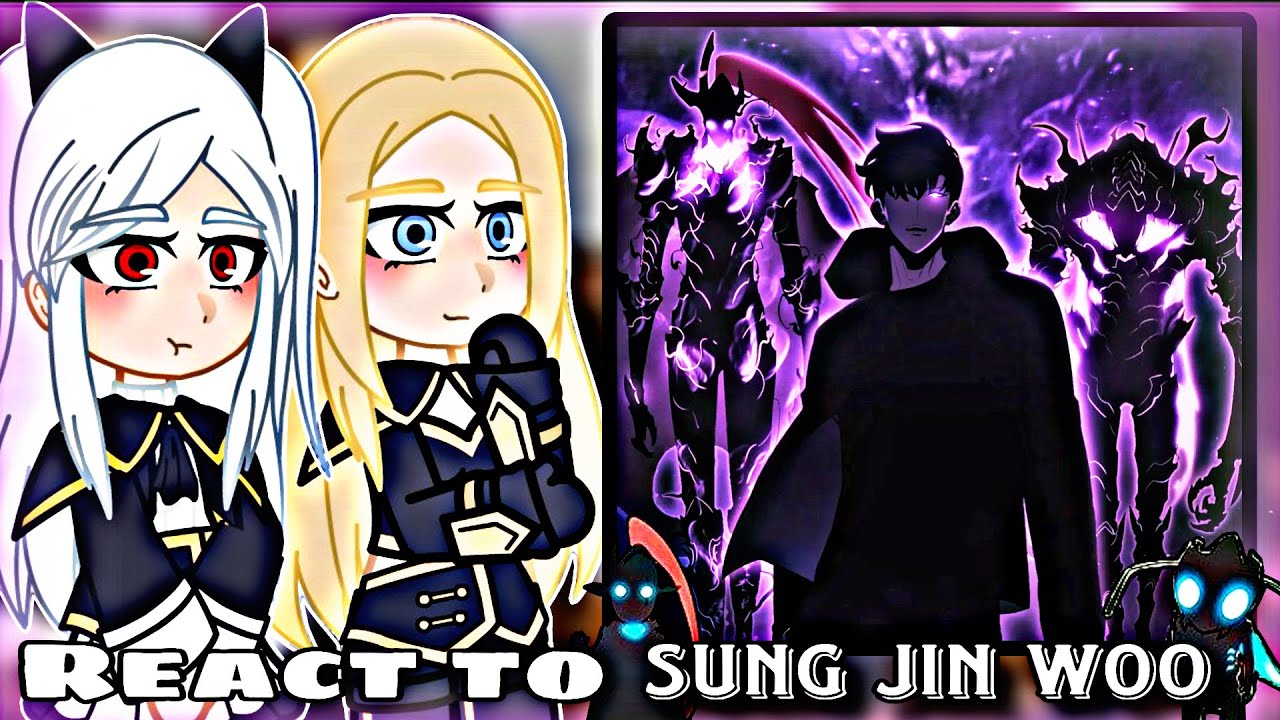 The Eminence in Shadow React to Cid Kagenou as Sung Jin Woo|‼️PUT ON 2X SPEED‼️| Solo Leveling |GC|