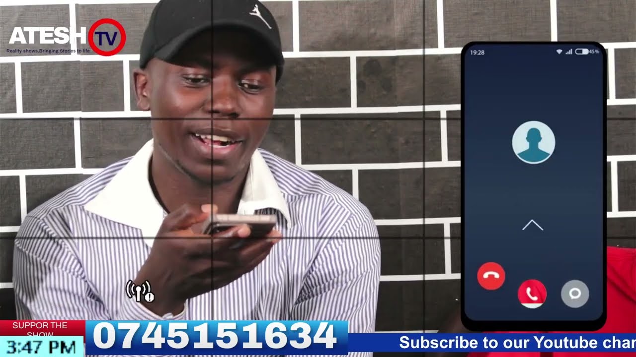 Marcus kupigwa kwa studio after jumbe"s wife confirmed bwanake ni Jeremiah