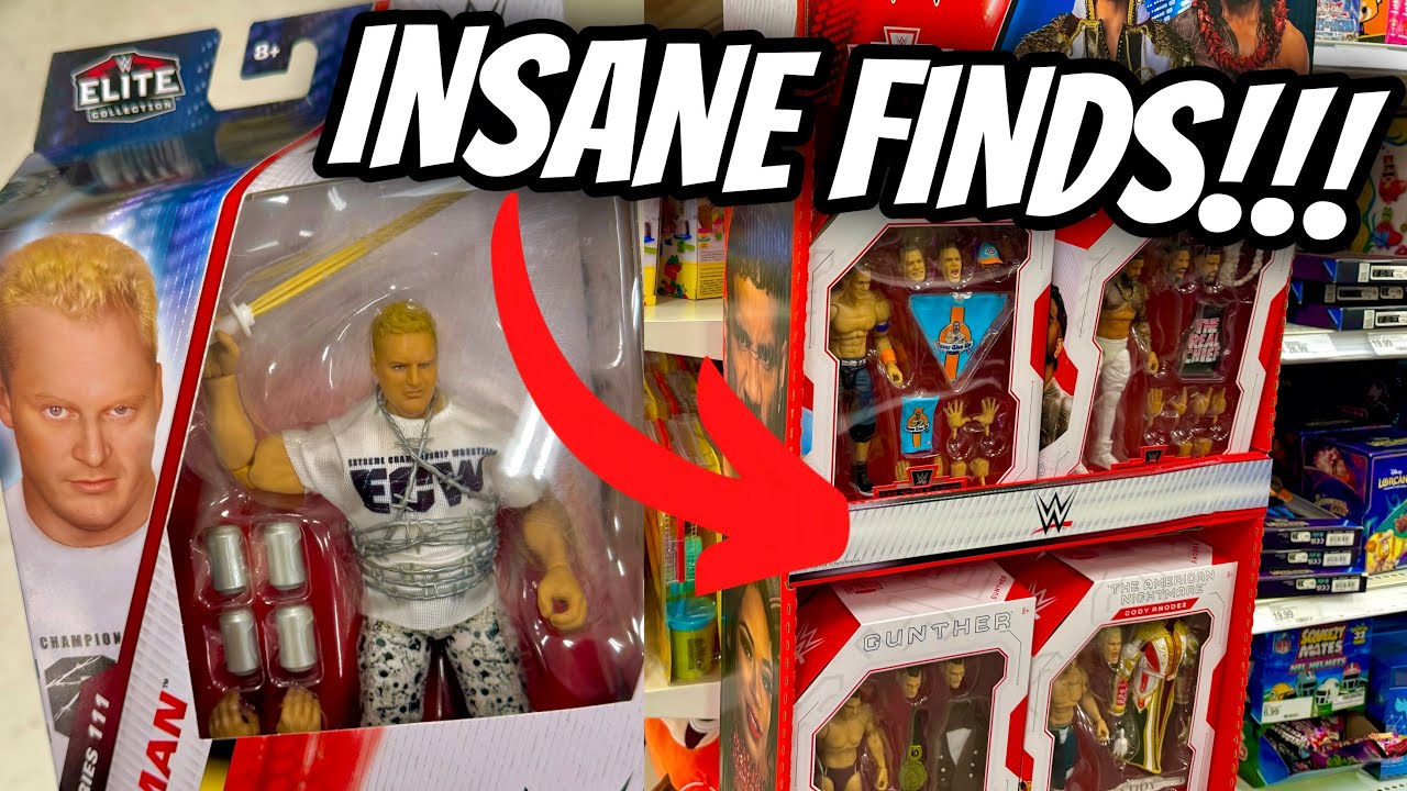 The MOST LOADED Store on WWE ACTION FIGURE Hunt at Target **NEW FINDS**