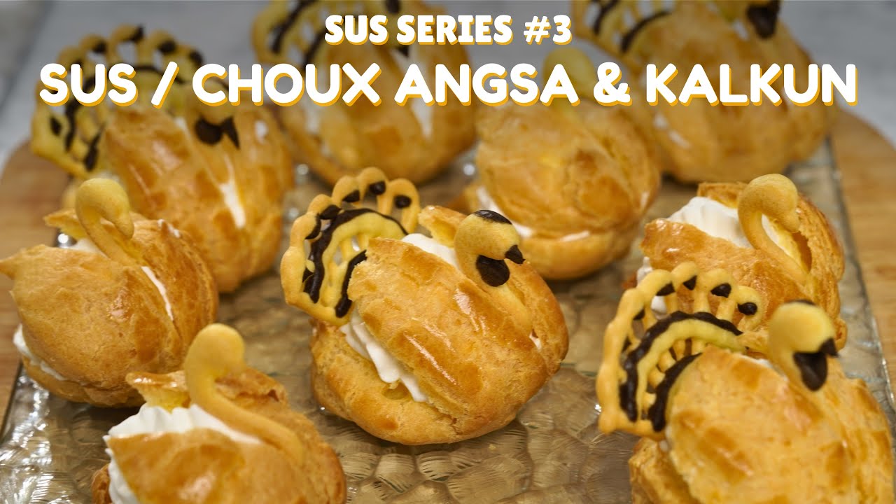 Kue sus unik! Angsa & Kalkun yang menggemaskan #CaraMembuat