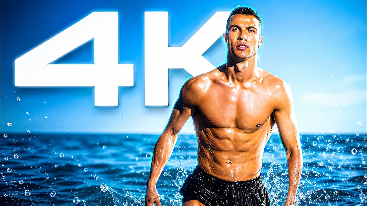 Ronaldo AD Clips 4K II Upscaled + Topaz II Scenepack