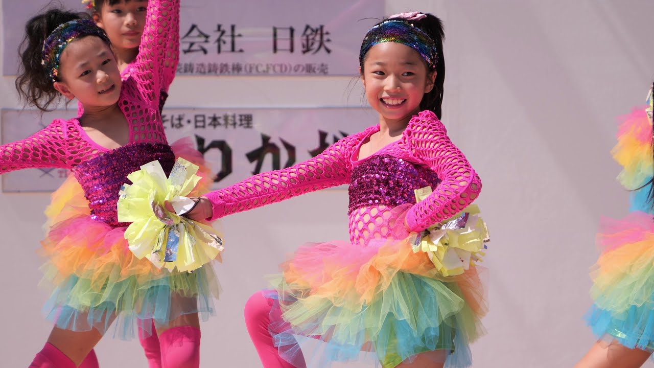 【4K】コパンスポーツクラブ日進チアダンス②「にっしん夢まつり2019」キッズダンス＠2019年09月15日