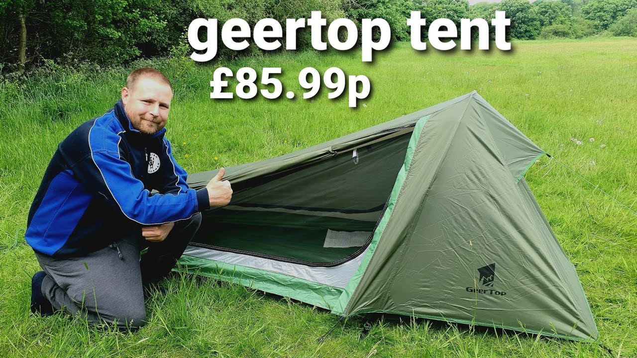reviewing a lightweight geertop backpacking tent - 3/4 season backpacking / camping tent