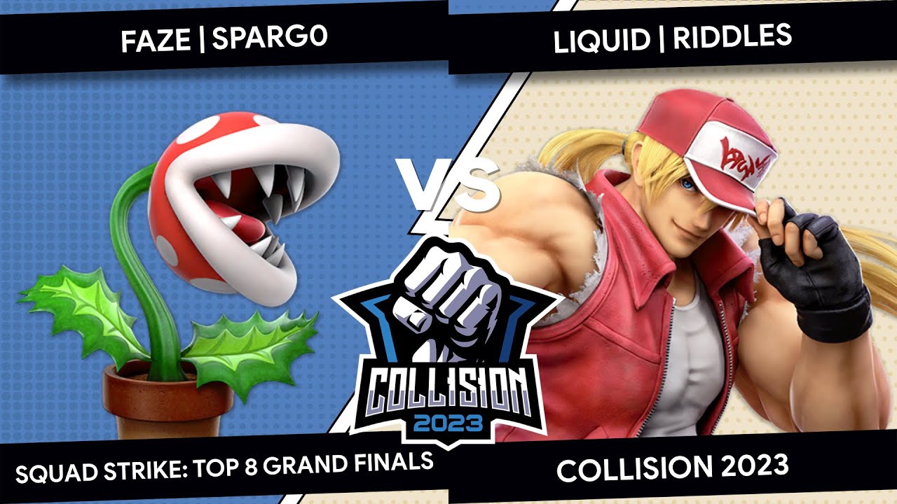 Collision 2023 - SSBU Squad Strike - Riddles (P1) vs Sparg0 (P2) - Grand Finals