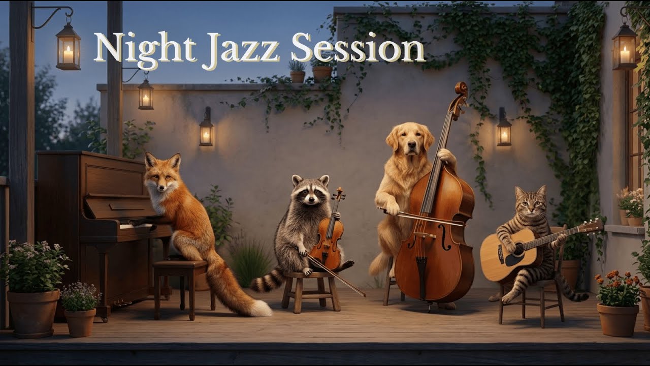 癒し系BGM「Night Jazz Session」Chillhop Cafe Music | Relaxing & Focus